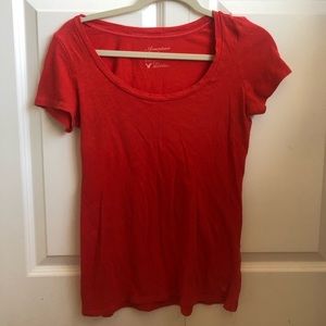 American Eagle red t-shirt